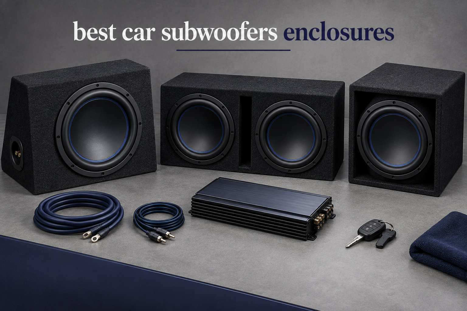 best car subwoofers enclosures