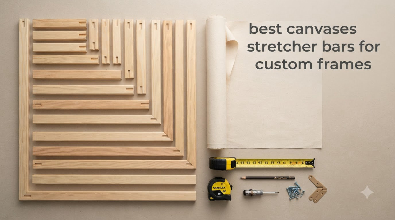 best canvases stretcher bars for custom frames