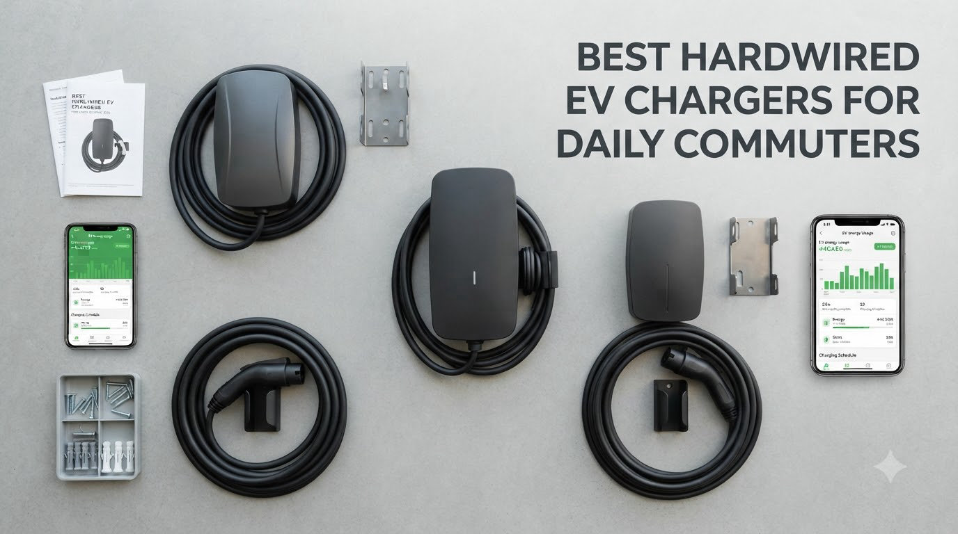 best hardwired ev chargers for daily commuters