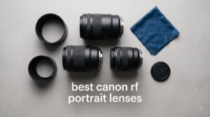 best canon rf portrait lenses