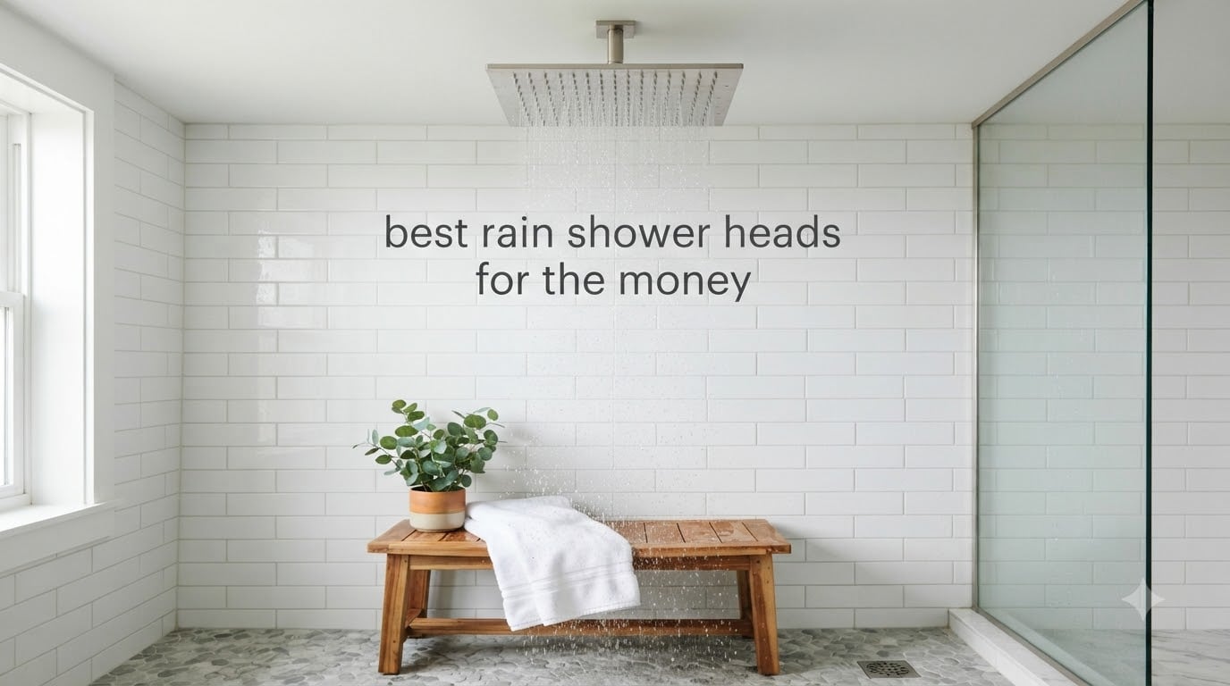best rain shower heads for the money