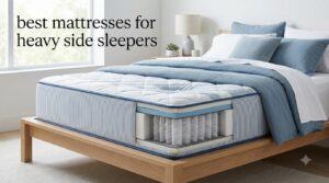 best mattresses for heavy side sleepers