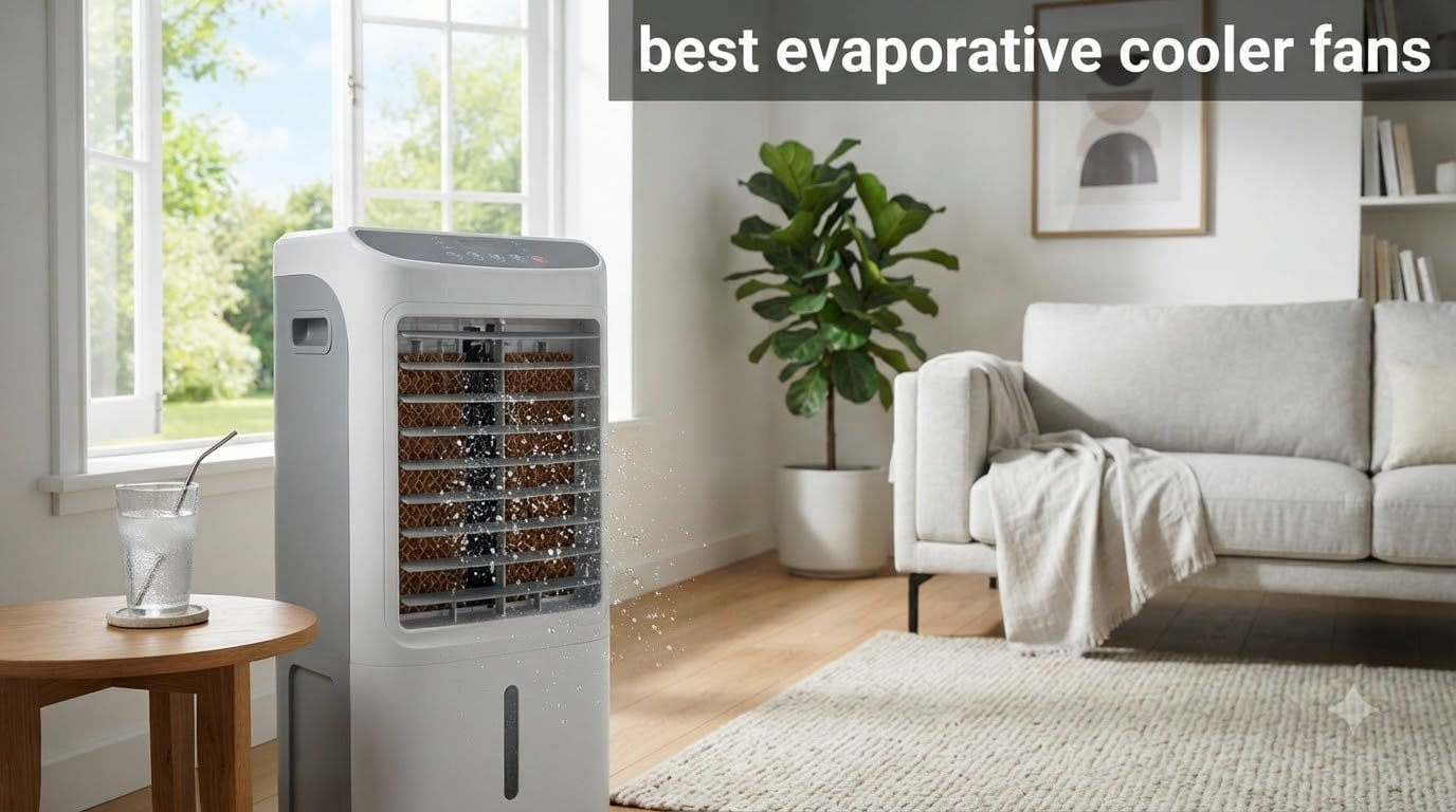 best evaporative cooler fans