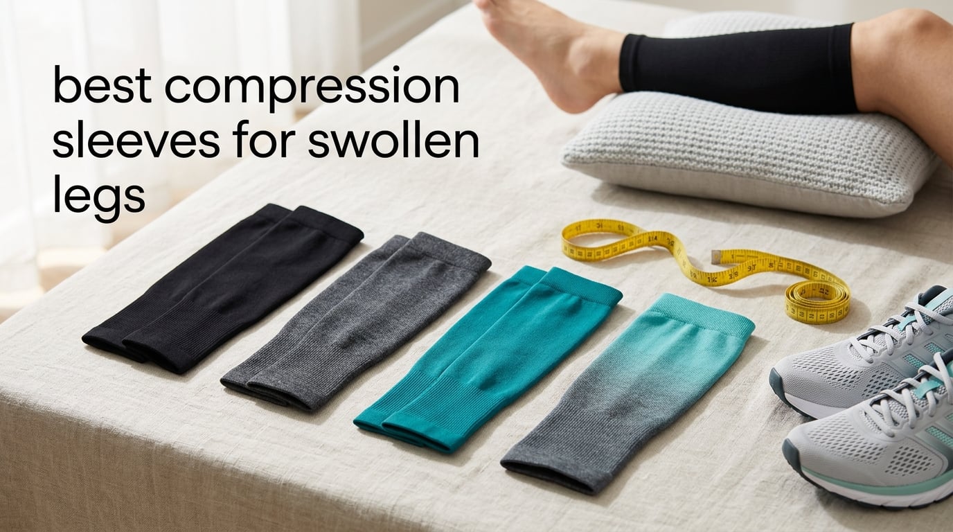 best compression sleeves for swollen legs