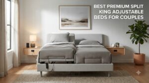 best premium split king adjustable beds for couples