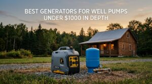 best generators for well pumps under $1000 in depth