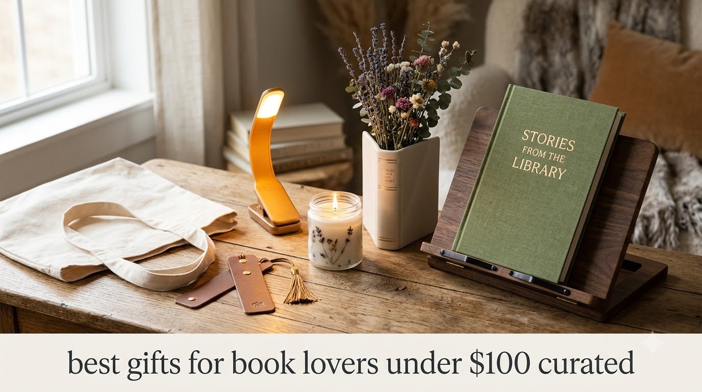 best gifts for book lovers under $100 curated