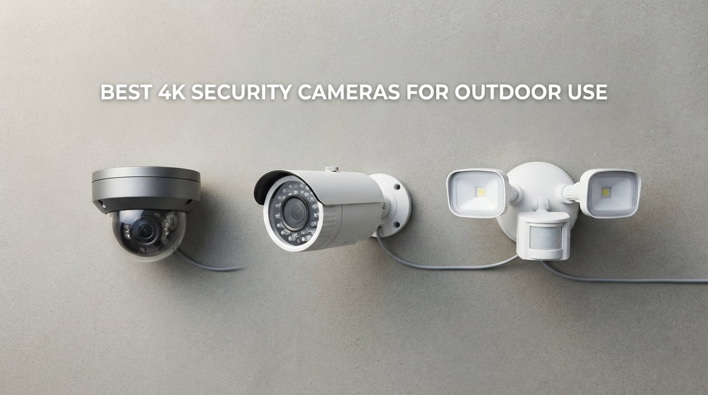 best 4k security cameras for outdoor use