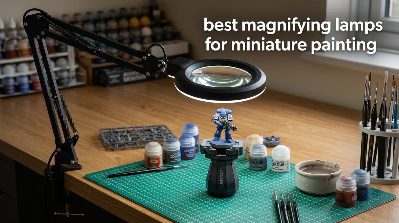 best magnifying lamps for miniature painting