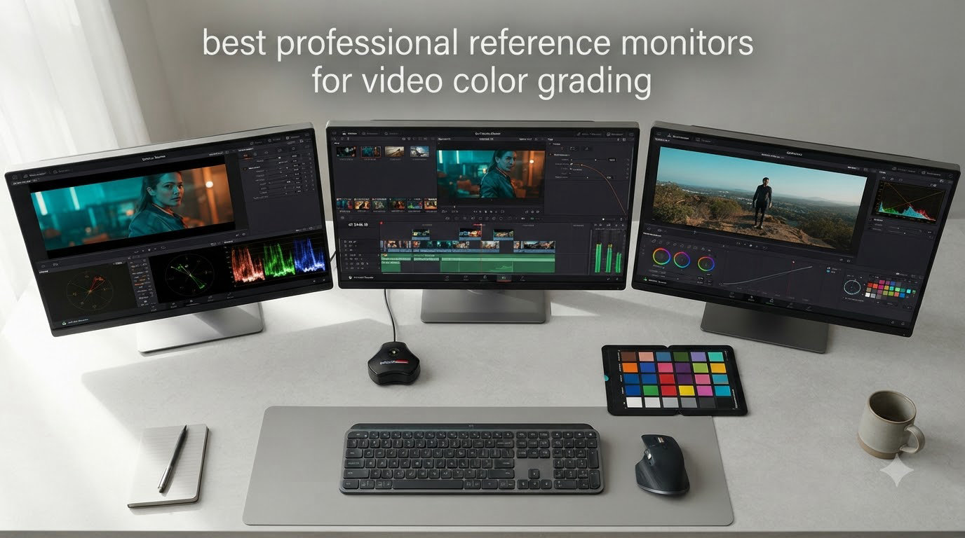 best professional reference monitors for video color grading