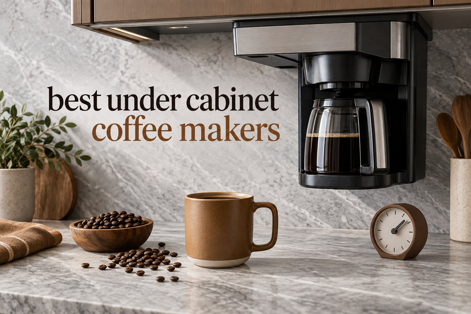 best under cabinet coffee makers