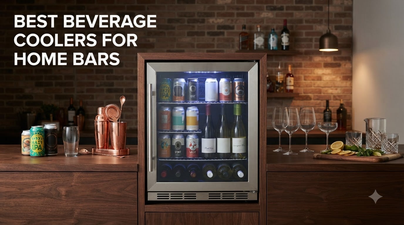 best beverage coolers for home bars