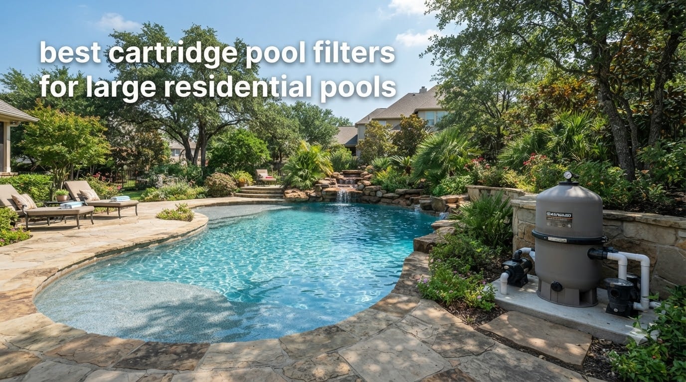 best cartridge pool filters for large residential pools