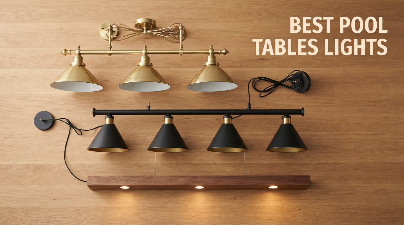 best pool tables lights