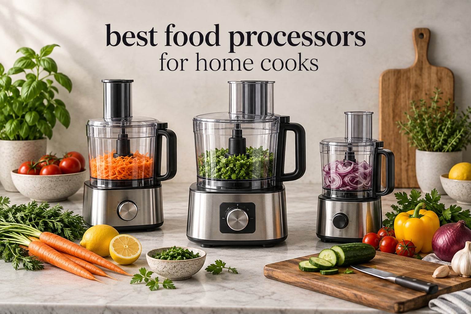 best food processors for home cooks