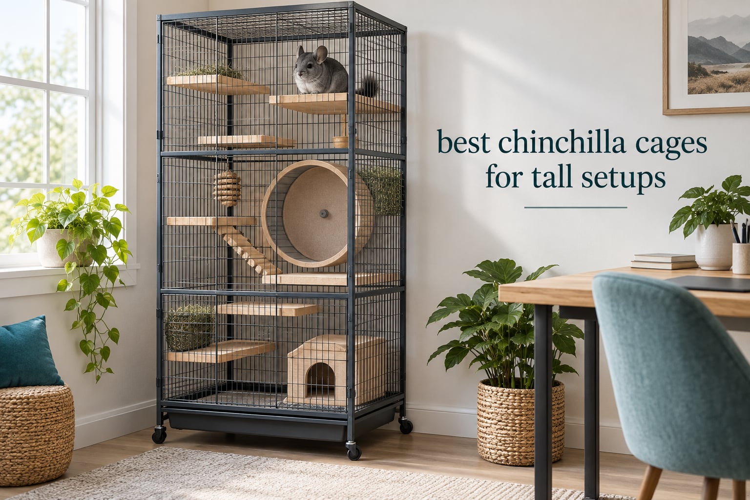 best chinchilla cages for tall setups