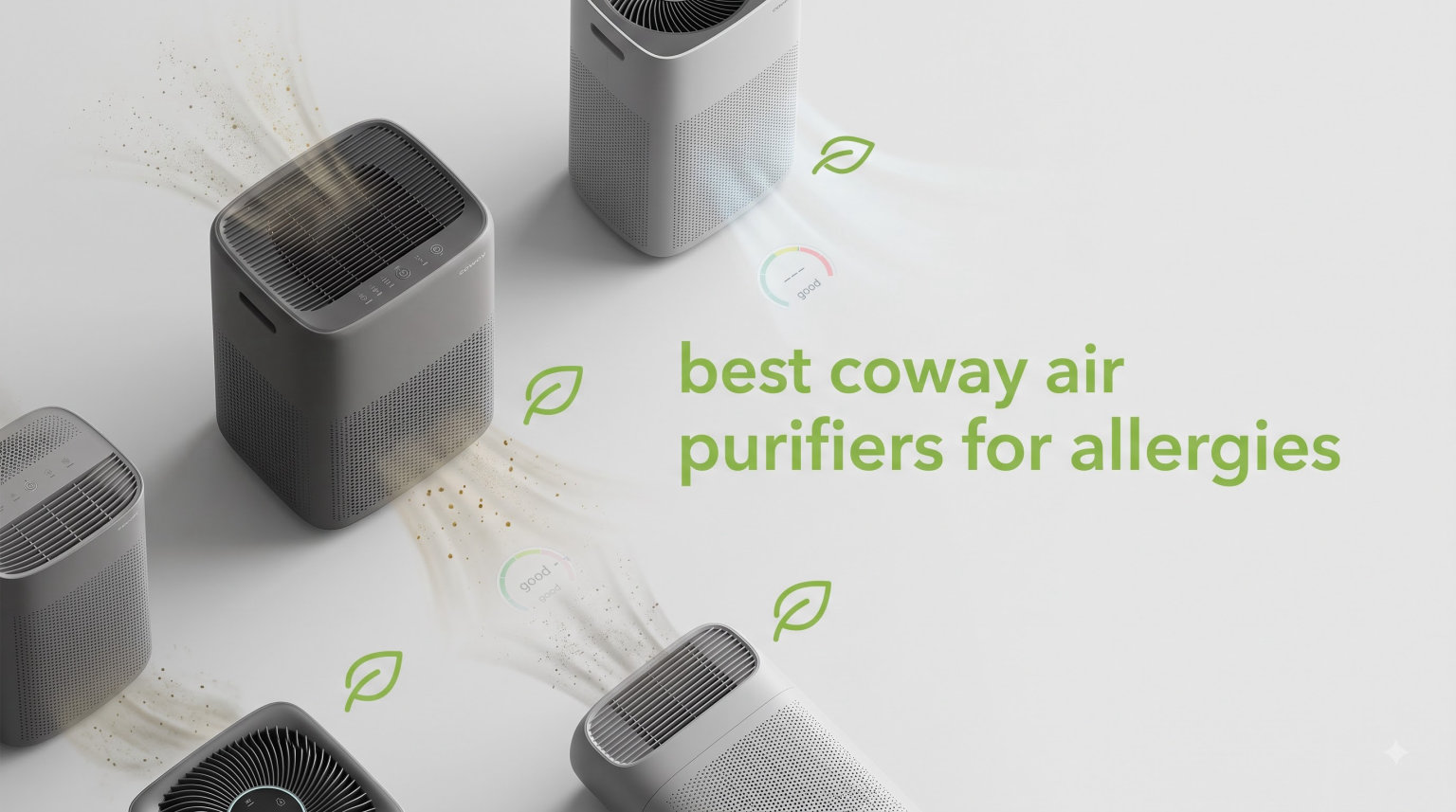 best coway air purifiers for allergies