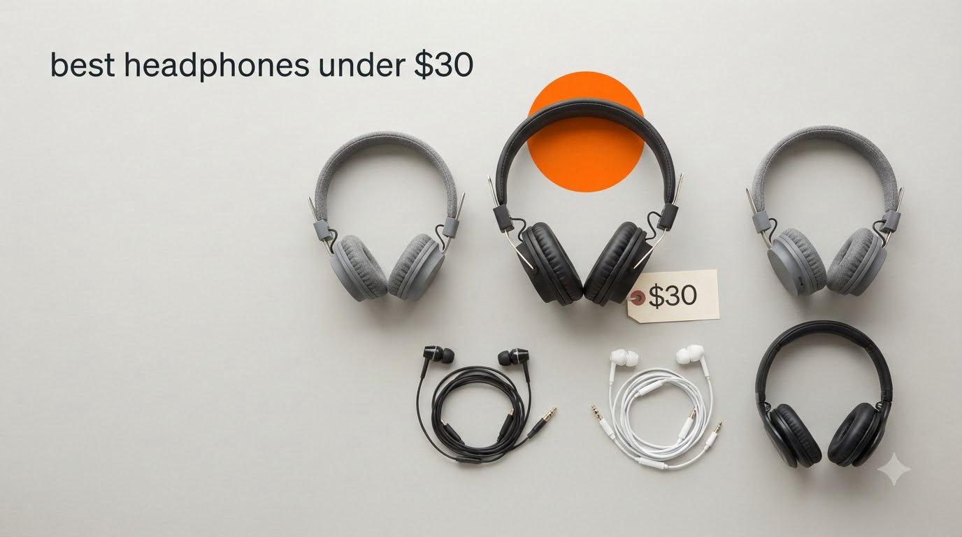 best headphones under $30