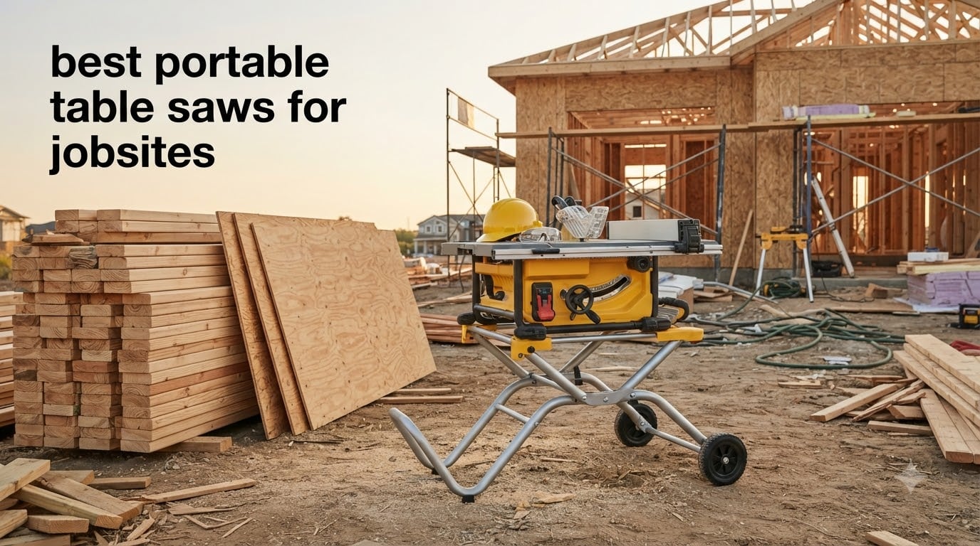 best portable table saws for jobsites