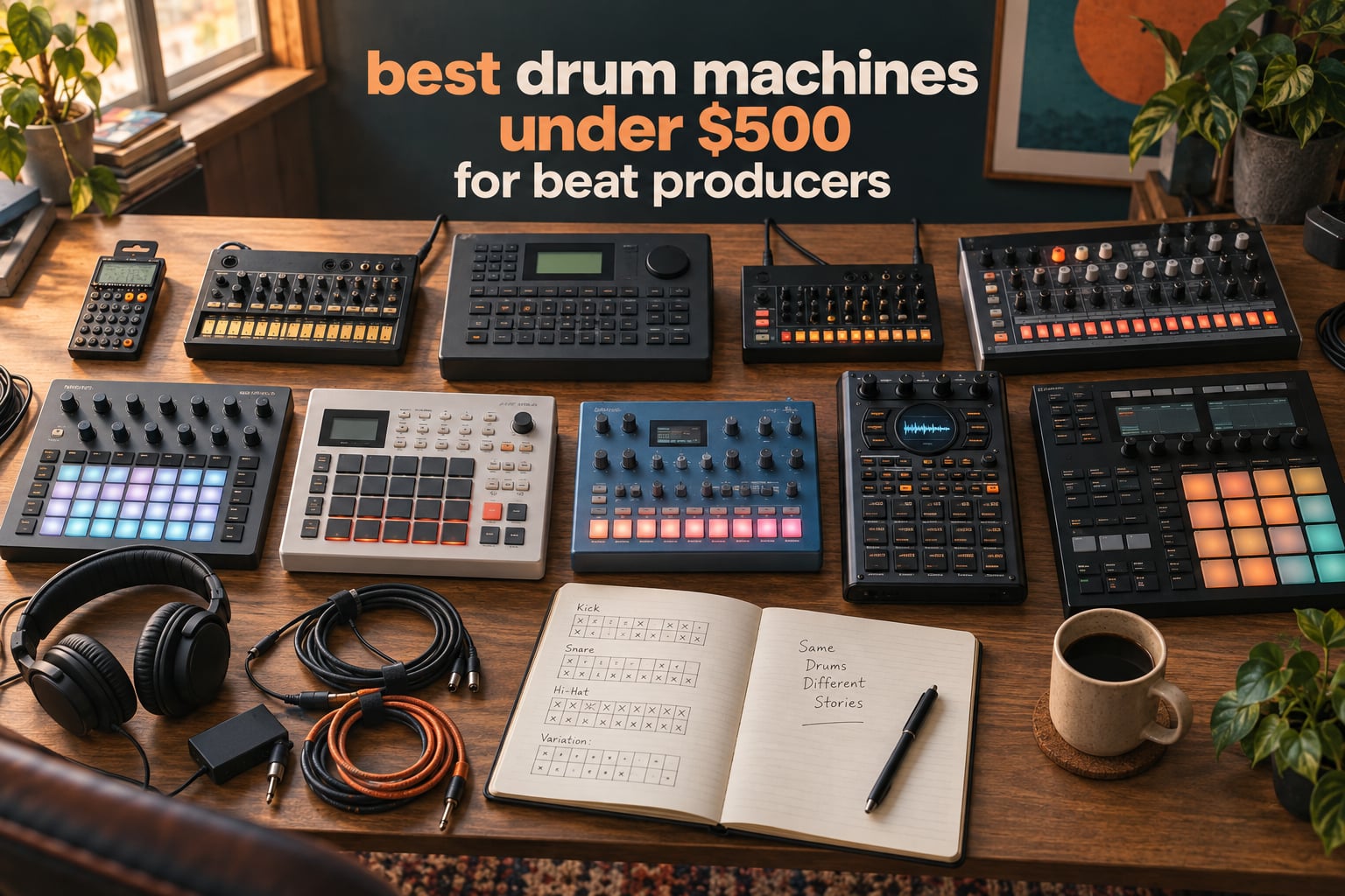 best drum machines under $500 for beat producers