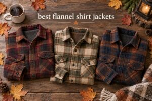 best flannel shirt jackets