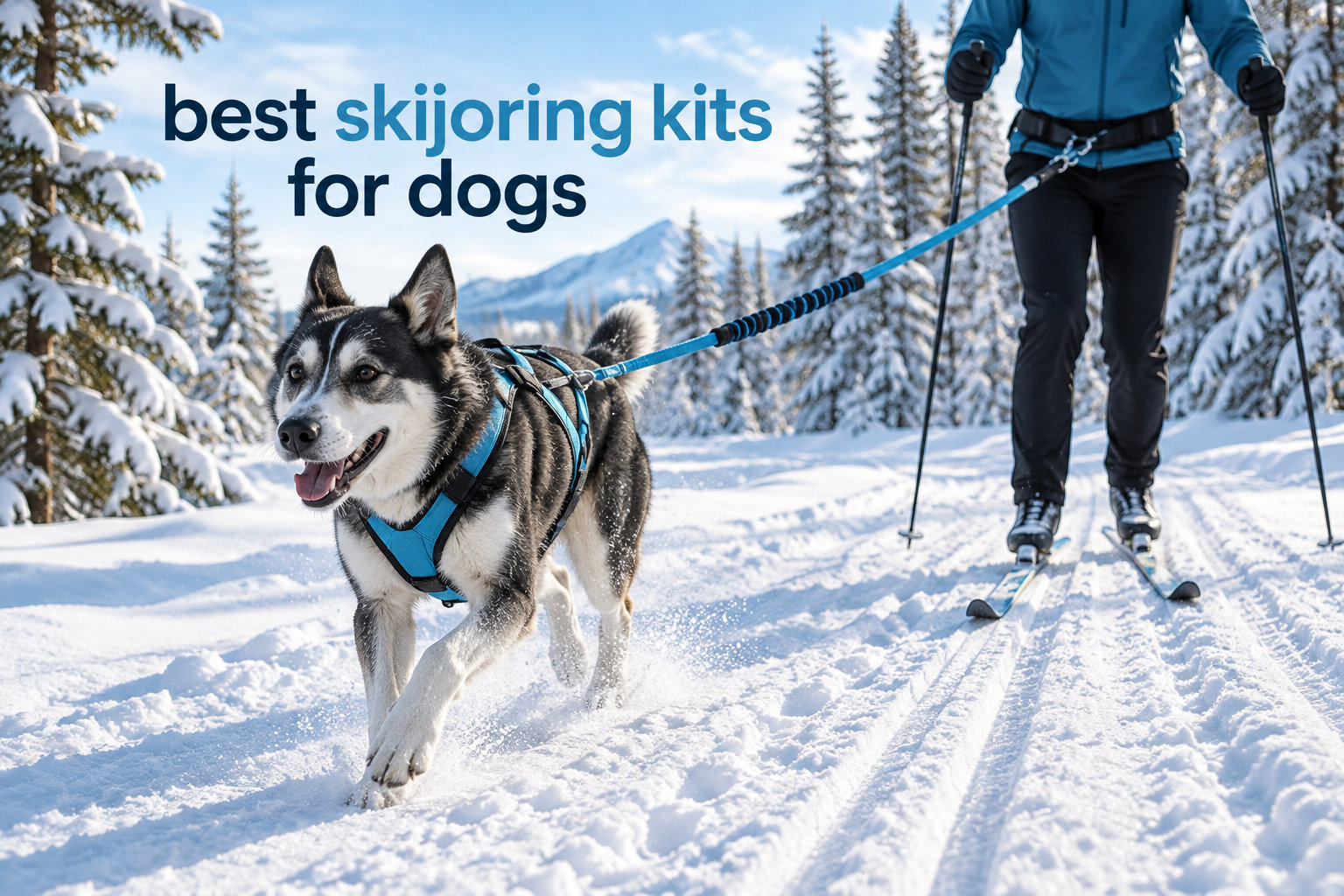 best skijoring kits for dogs