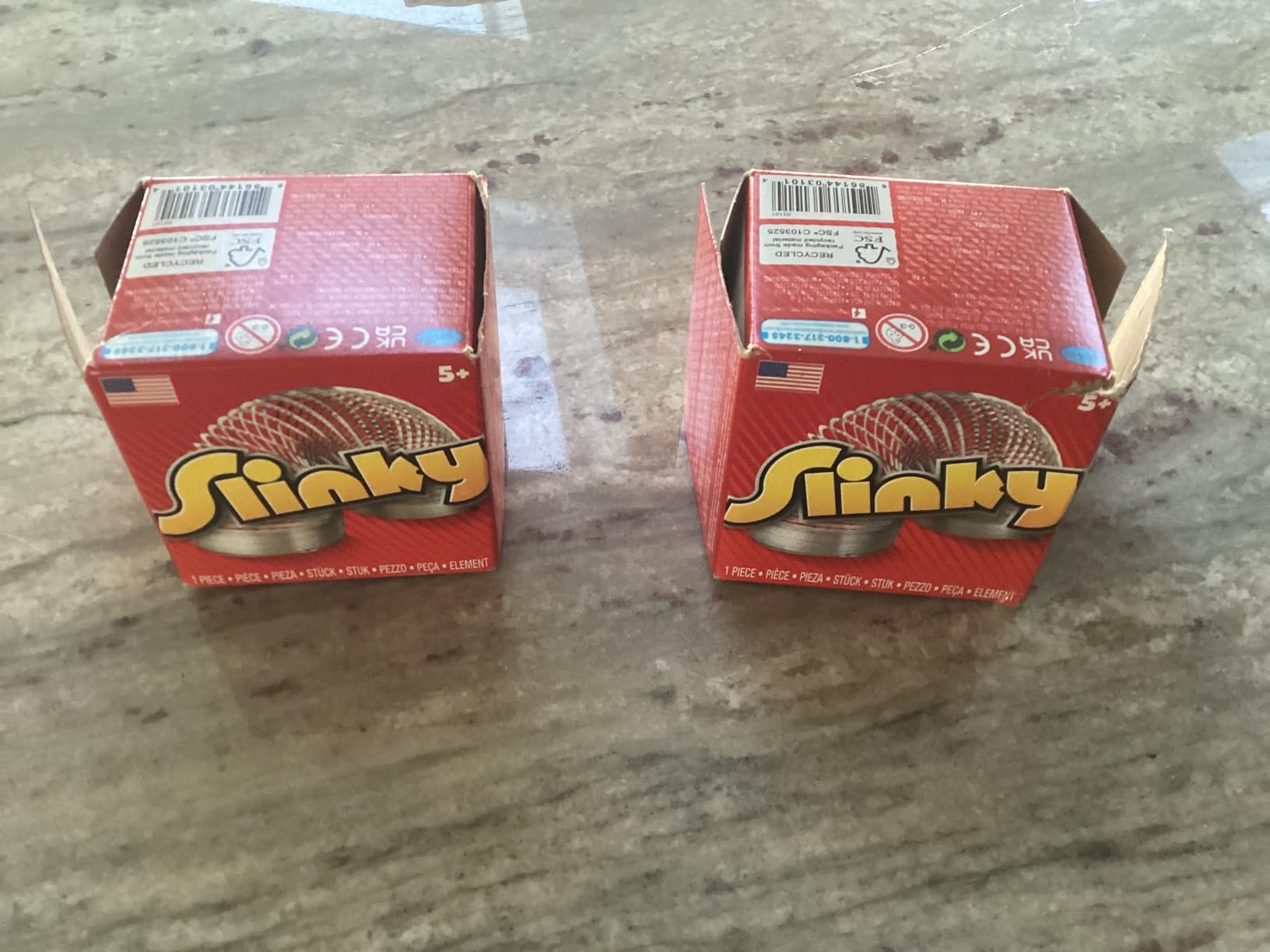 The Original Slinky Walking Spring Toy, 2.75-inch Diameter Metal Slinky, Fidget Toys customer photo 2
