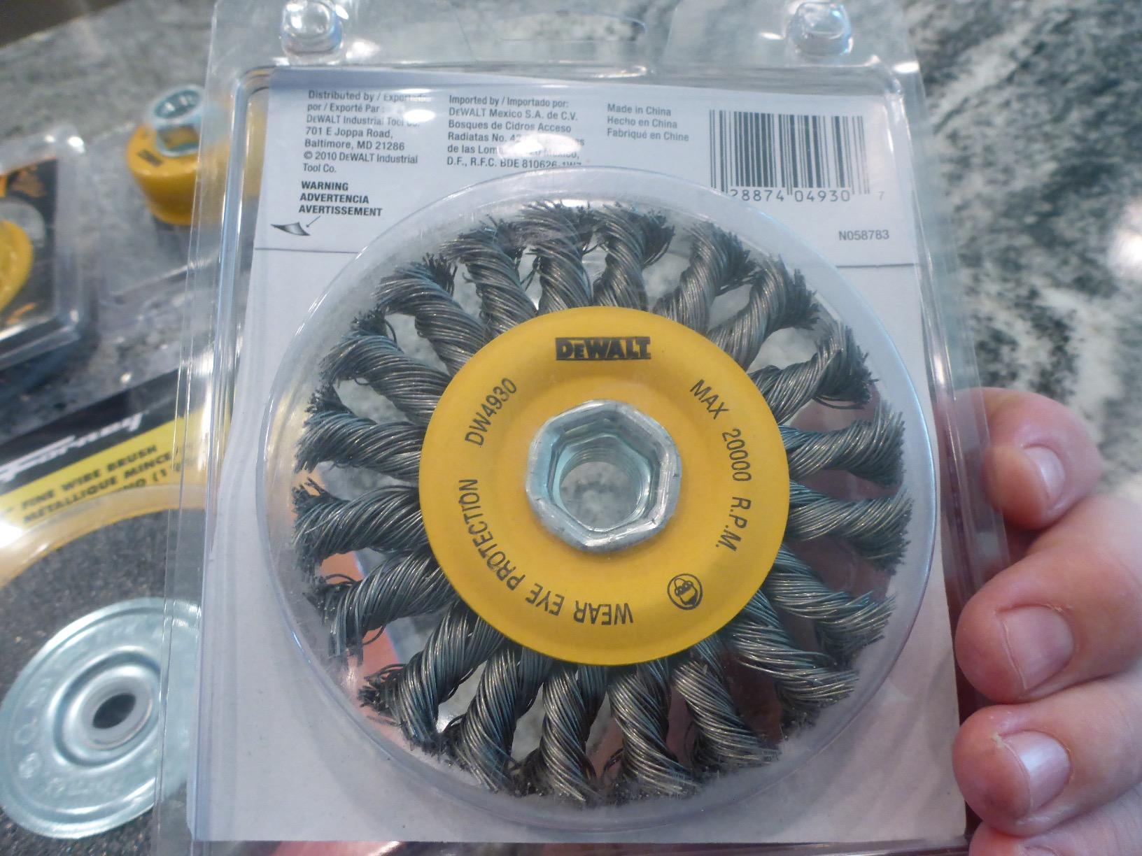 Dewalt Accessories 4in. Wire Wheel DW4930 customer photo 1