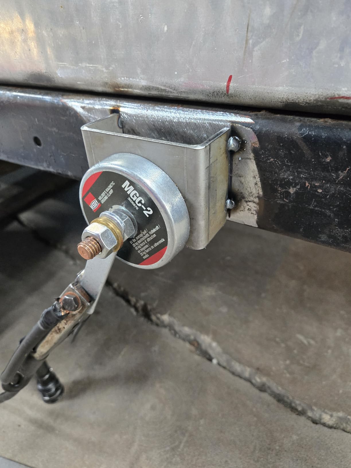 BESSEY MGC-2 Magnetic Ground Clamp, 800 AMP customer photo 1