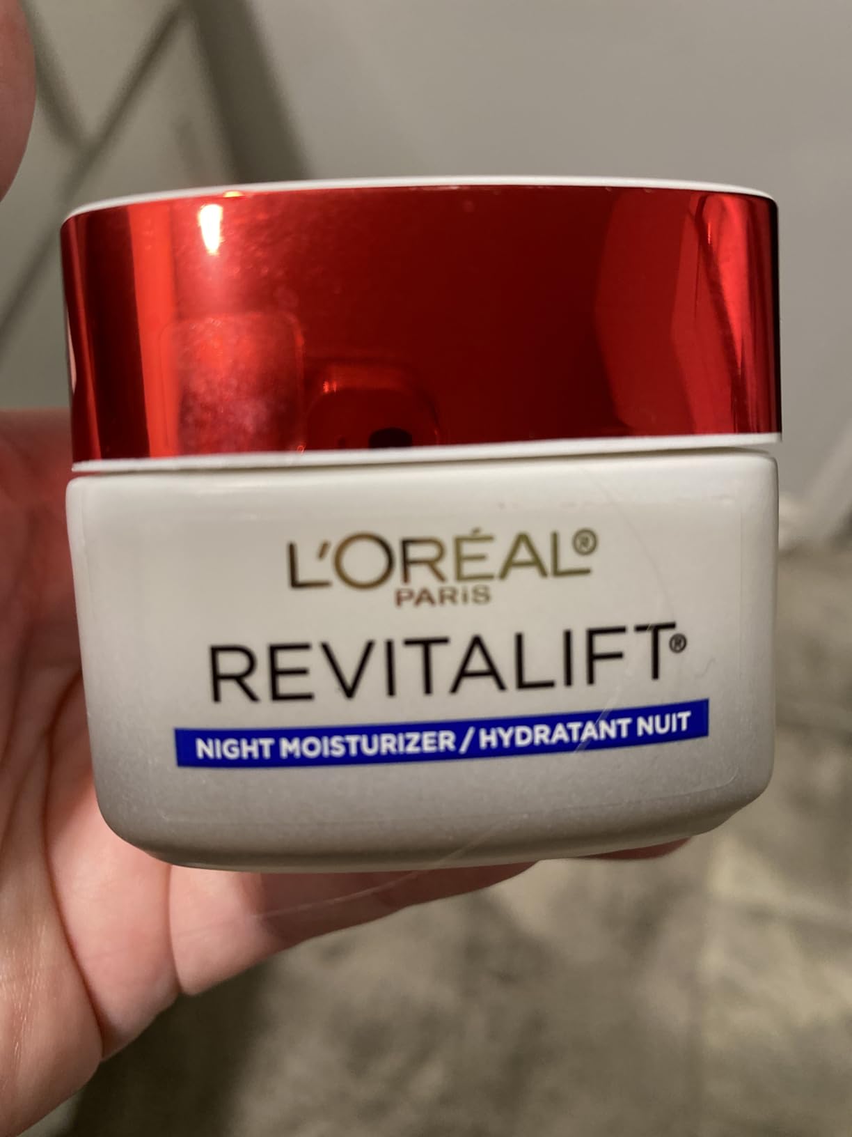 L'Oreal Paris RevitaLift Anti-Wrinkle Firming Night Cream, 1.7 Ounces Single pack customer photo 1