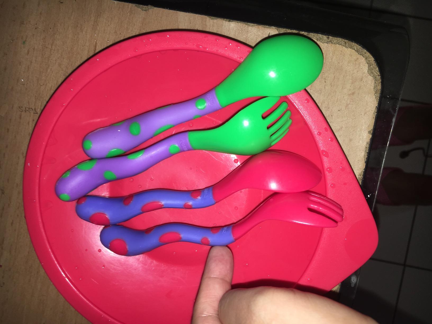 Nuby Spoons and Forks - 4 Count customer photo 1