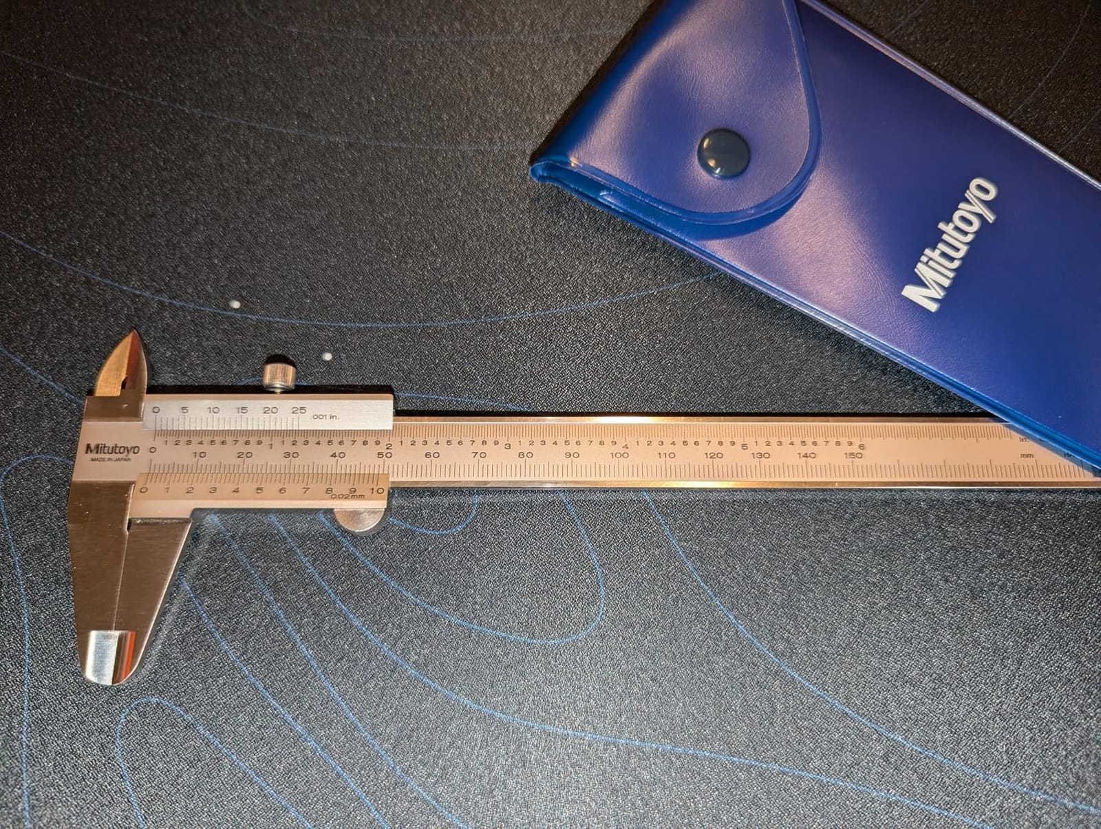 Mitutoyo 530-312 Vernier Calipers, Stainless Steel, for Inside, Outside, Depth and Step Measurements, Metric, 0