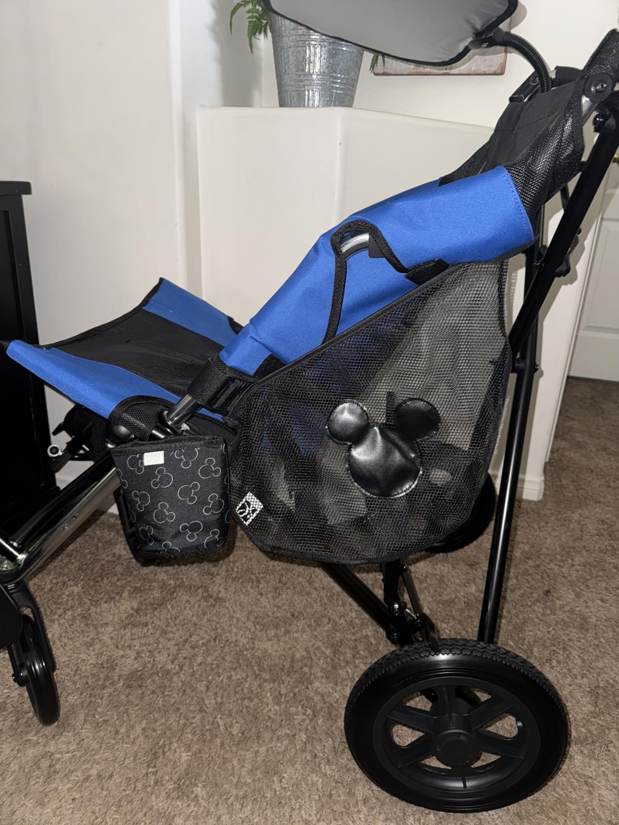 J.L. Childress Universal Side Sling Stroller Organizer & Caddy, Black customer photo 2