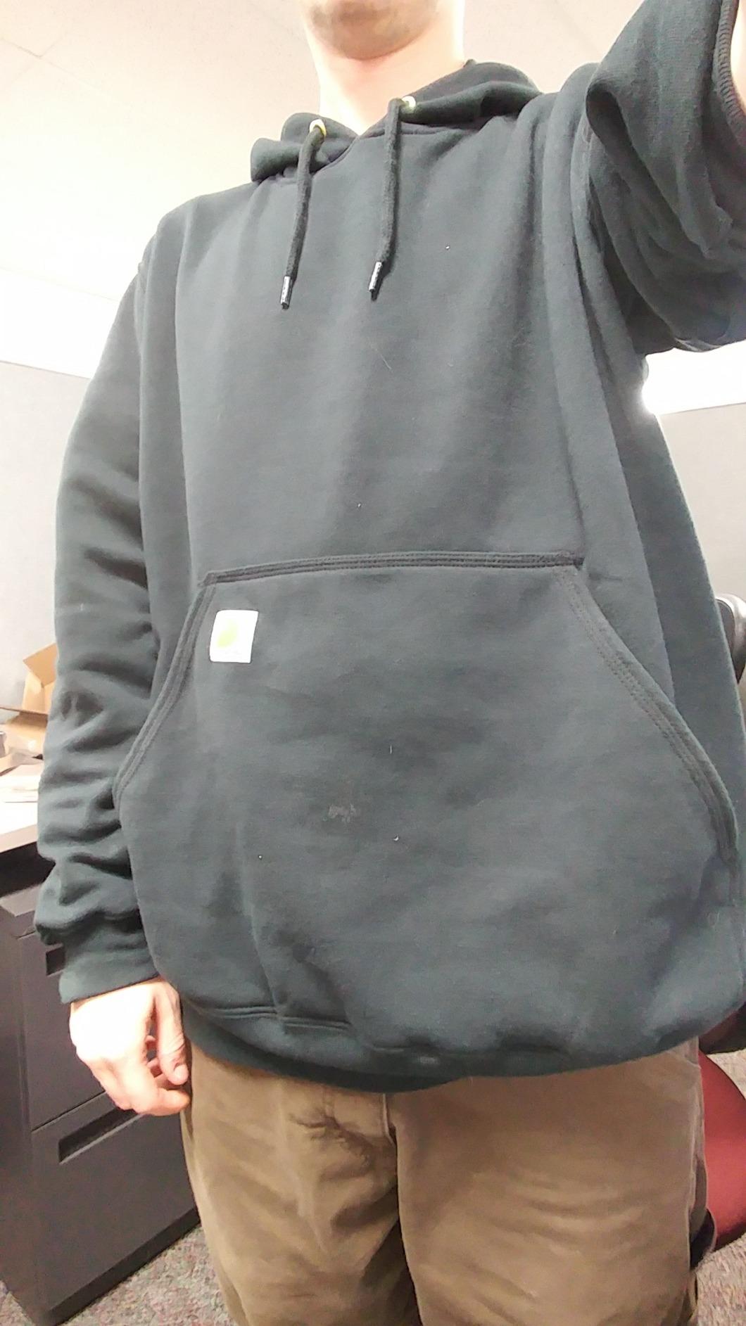 Carhartt K121 Hooded Sweatshirt customer photo 2