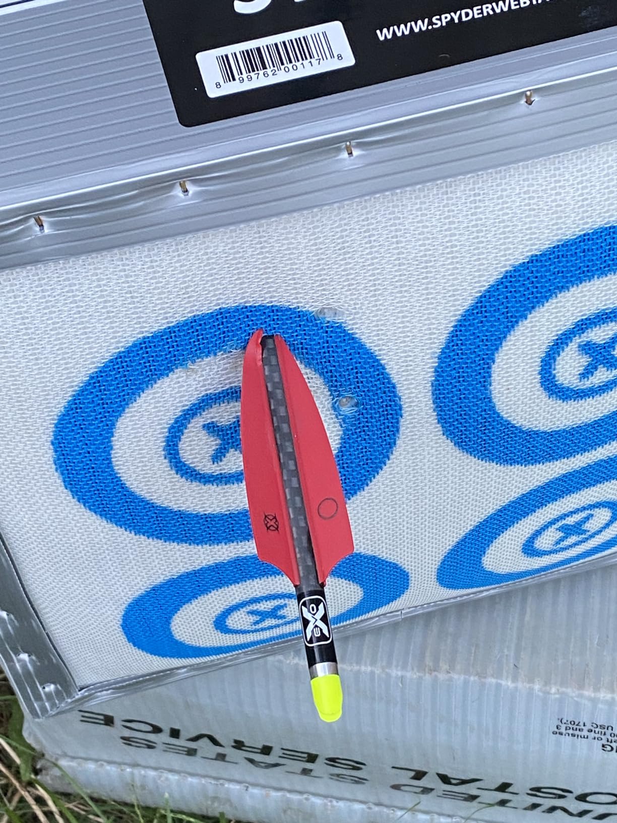 SpyderWeb 14XL Portable Crossbow Target, No Speed Limit™, Easy Arrow Pull customer photo 2