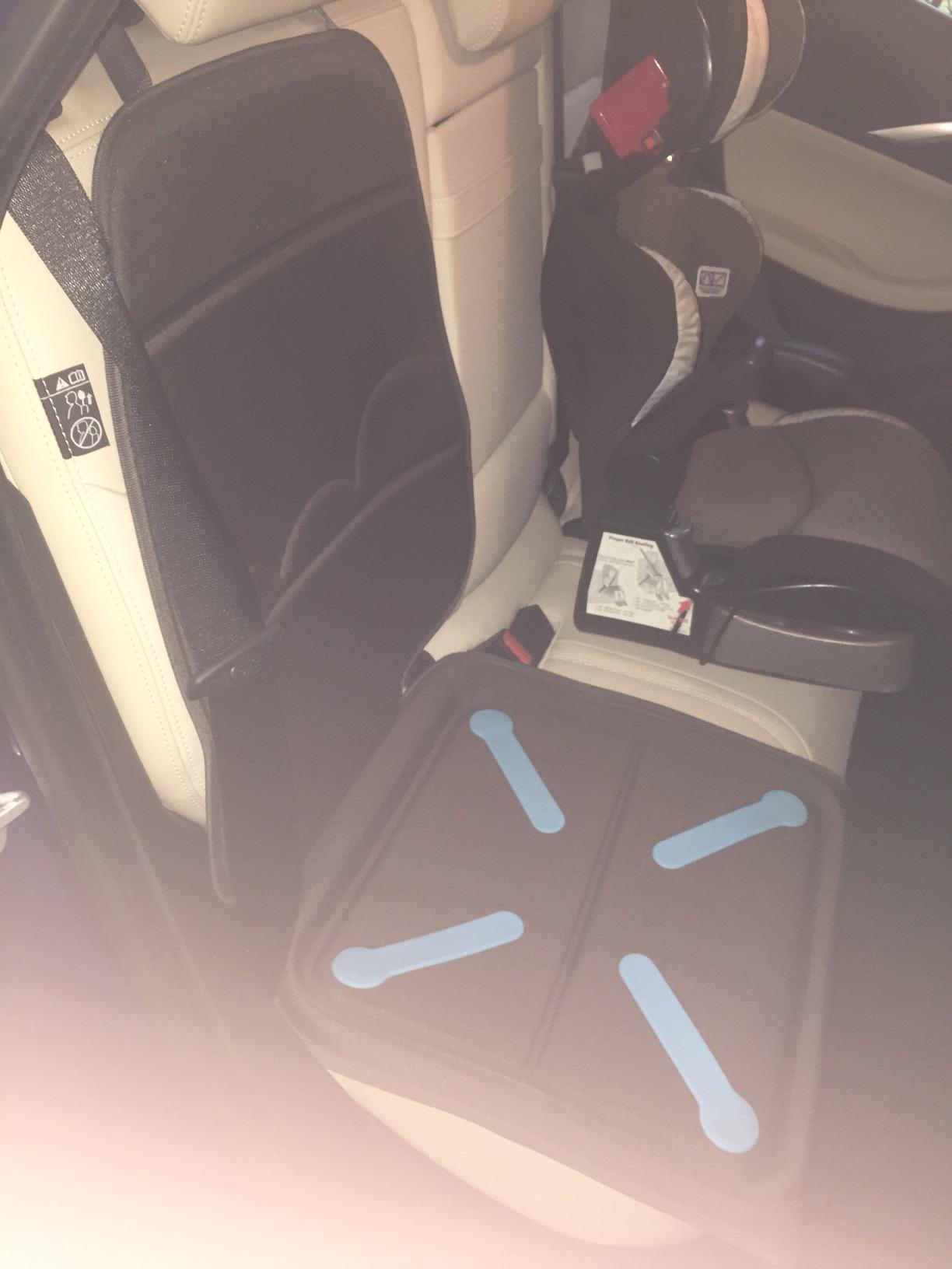 Munchkin Elite Seat Guardian Car Seat Protector, Dark Grey customer photo 2