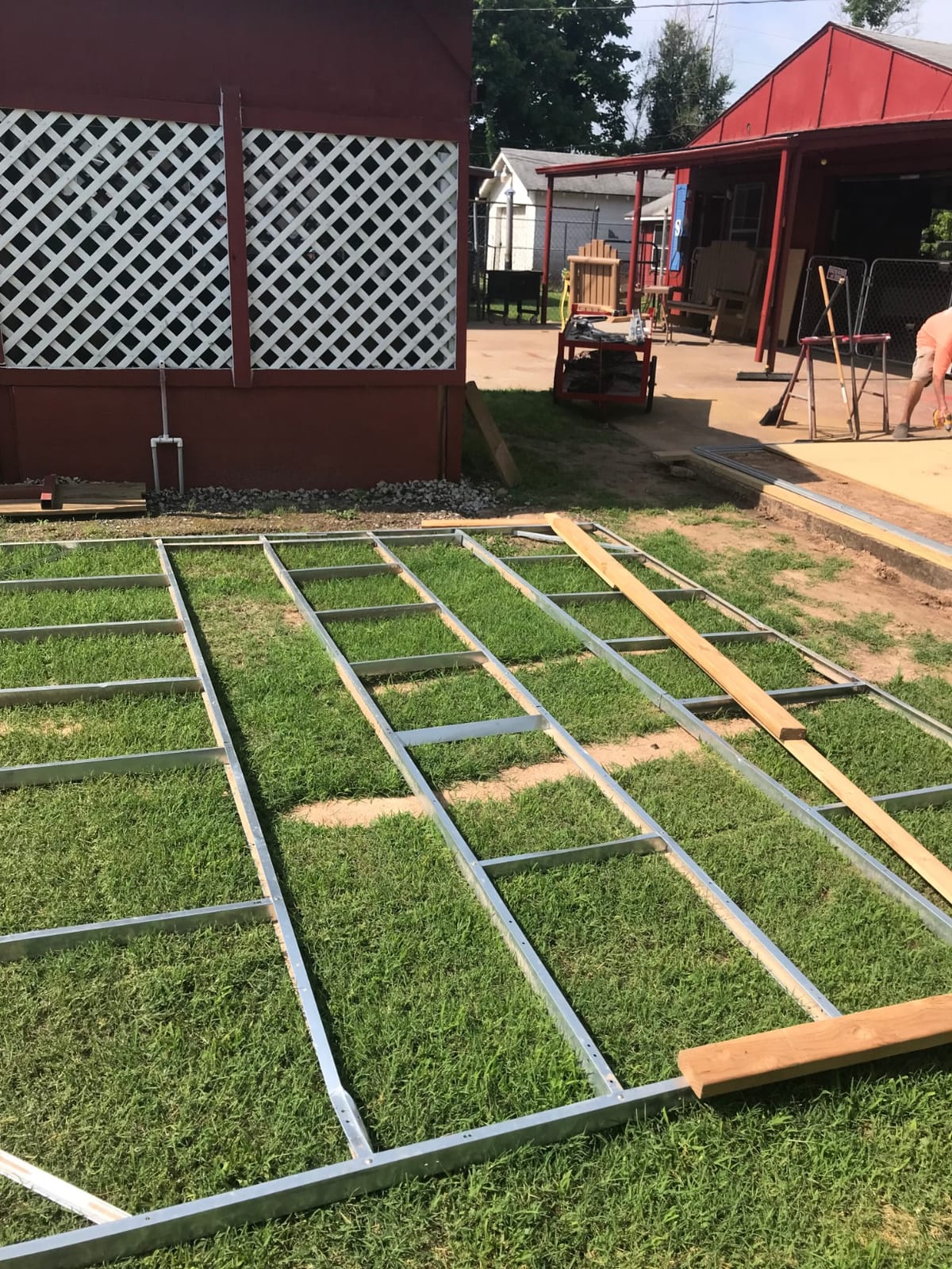 Arrow FDN1014 Storage Shed Base Kit for 10'x12', 10'x13' & 10'x14' Arrow sheds customer photo 1