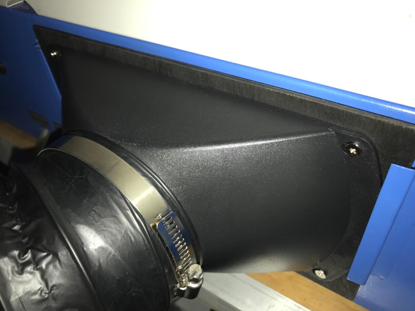 POWERTEC 70131 12-Inch Table Saw Dust Hood customer photo 1