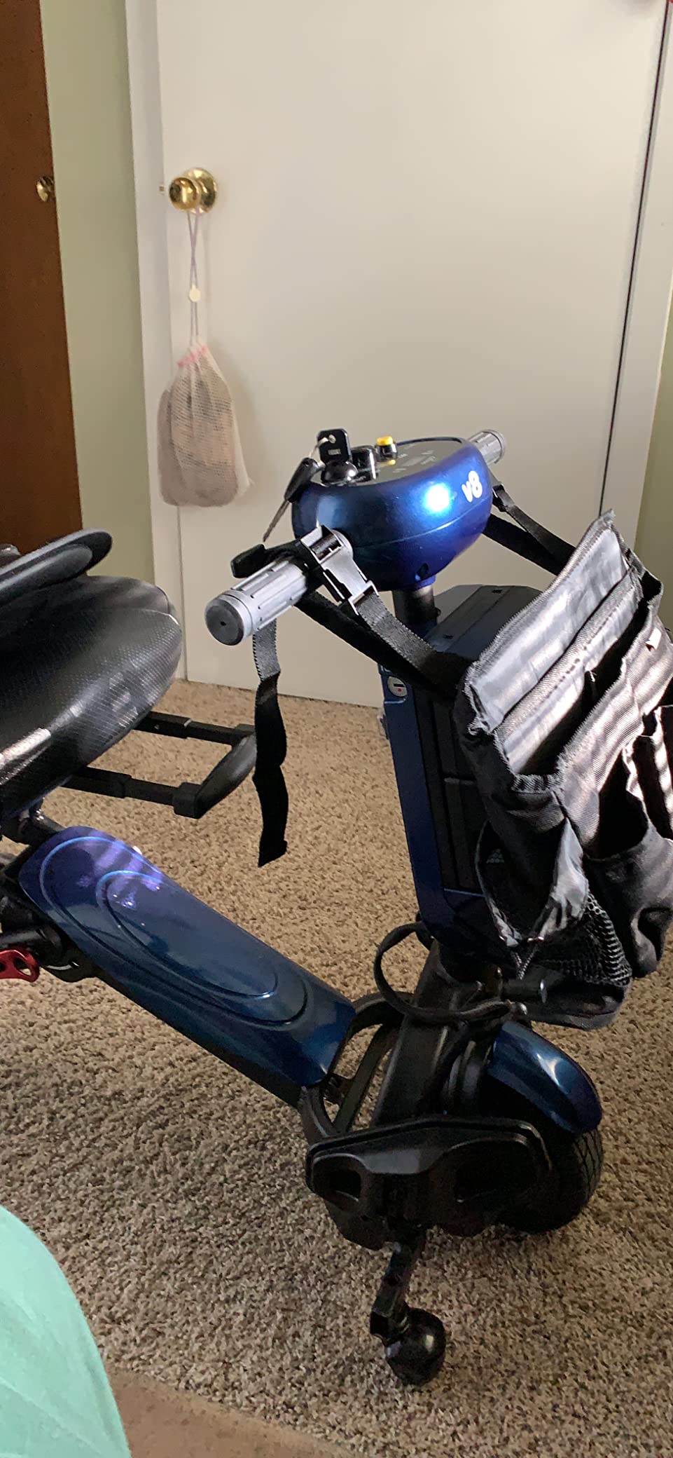 Mobility Scooter Bag with Bottle and Cup Holders and 6 Organized Pockets customer photo 1