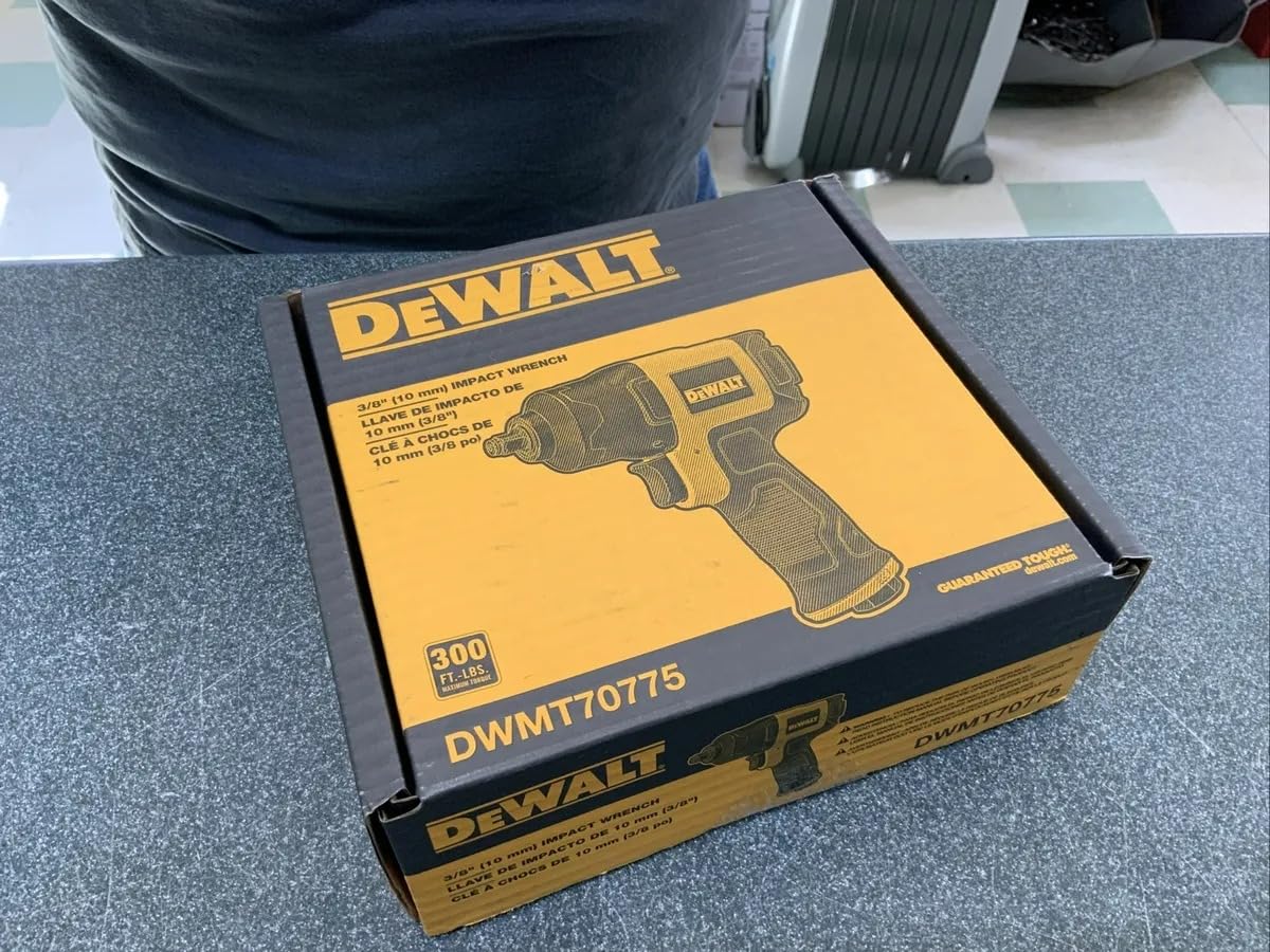 DEWALT 1/2-Inch Drive Impact Wrench,Yellow, Black, Pneumatic (DWMT70774) customer photo 2