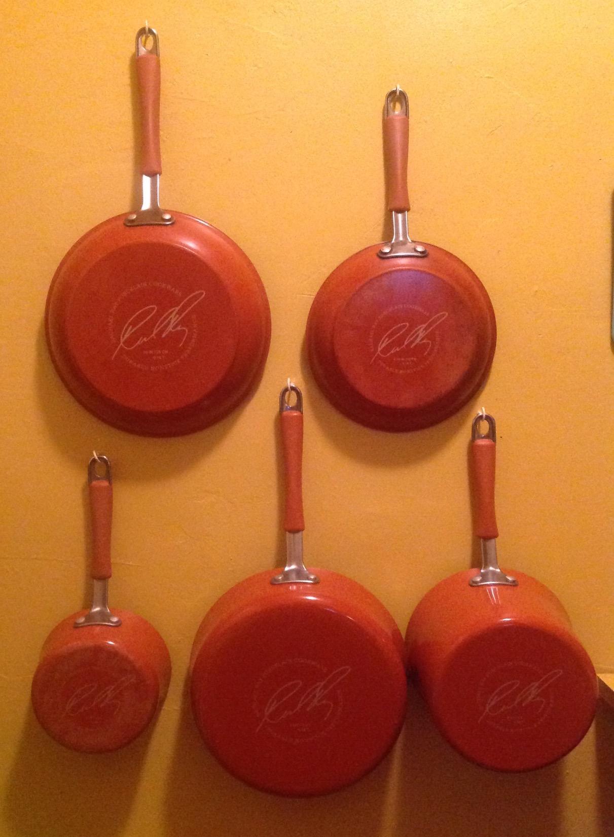 Rachael Ray Cucina Nonstick Cookware Purple Pots and Pans Set, 12-Piece customer photo 2