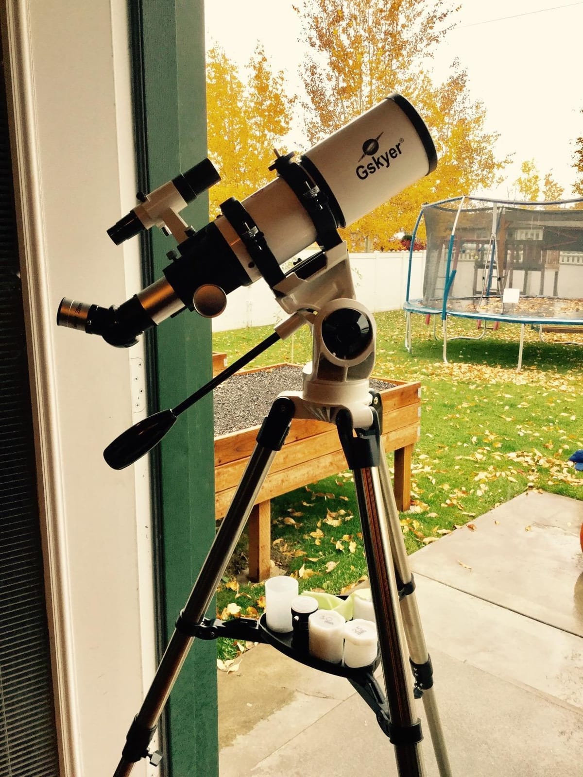 Gskyer Telescope, 80mm AZ Space Astronomical Refractor Telescope for Kids customer photo 1