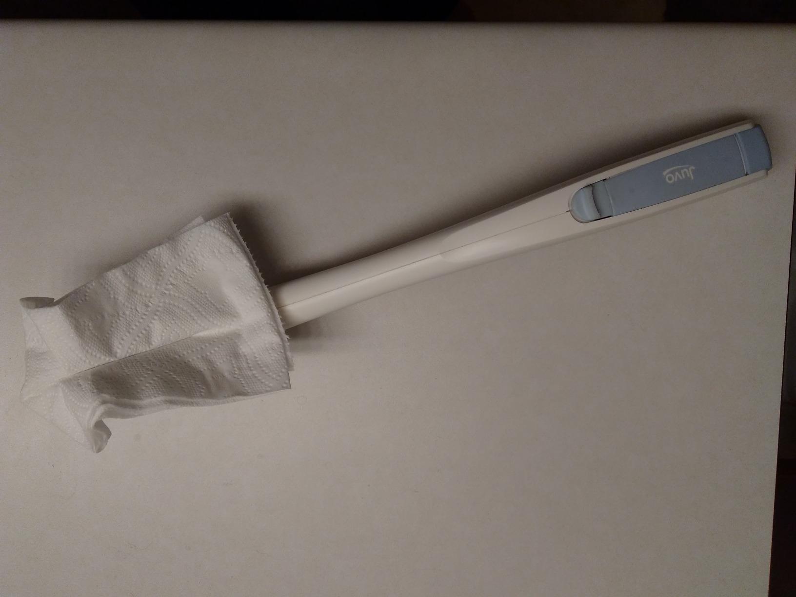 Juvo Toilet Aid - Personal Bottom Wiping Tool, Bathroom Mobility Aid for Disabled, Elderly, and Surgery Recovery - 18