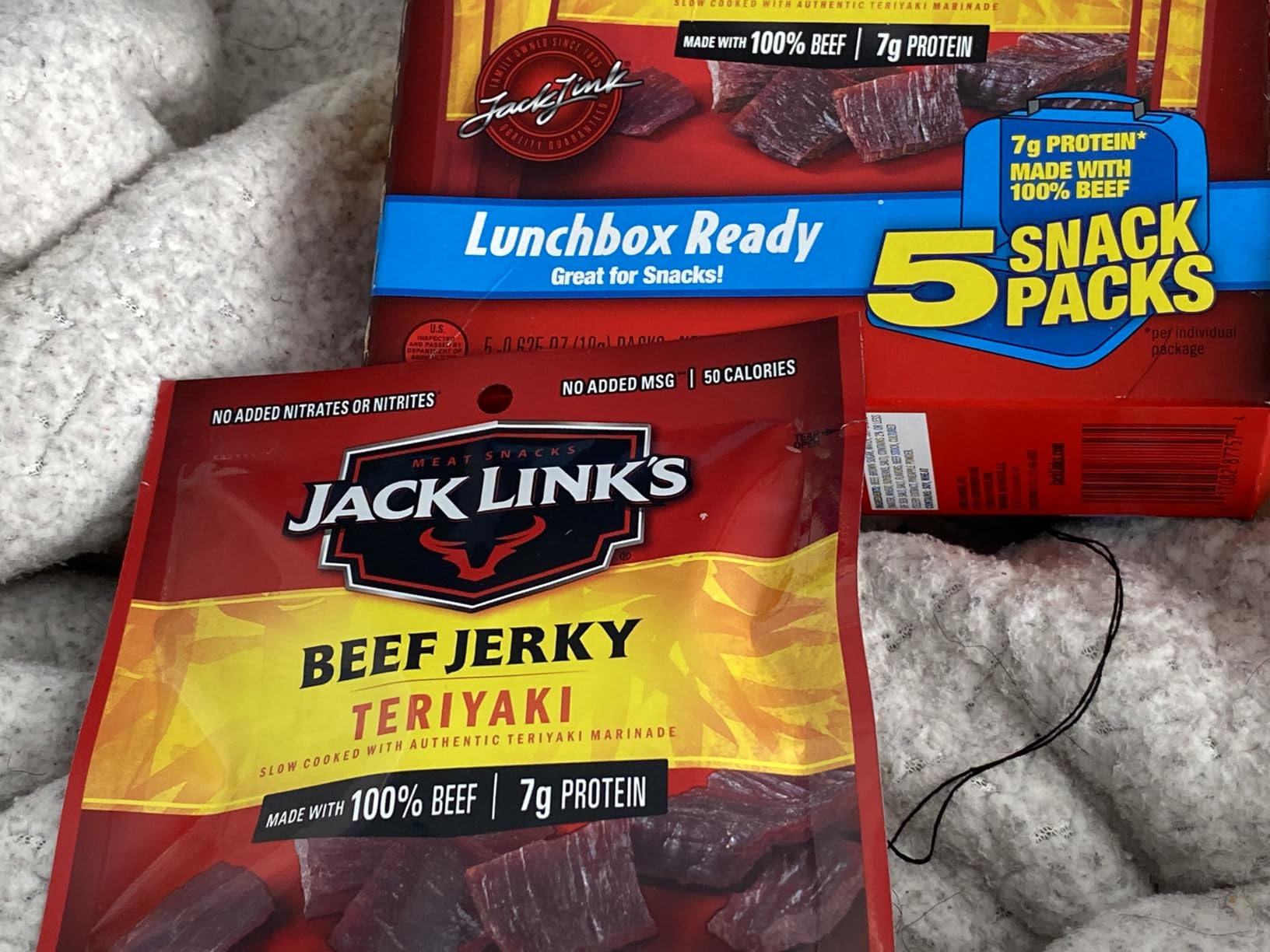 Jack Link's Teriyaki Beef Jerky Multipack - (5 Pack) 0.625 oz customer photo 2