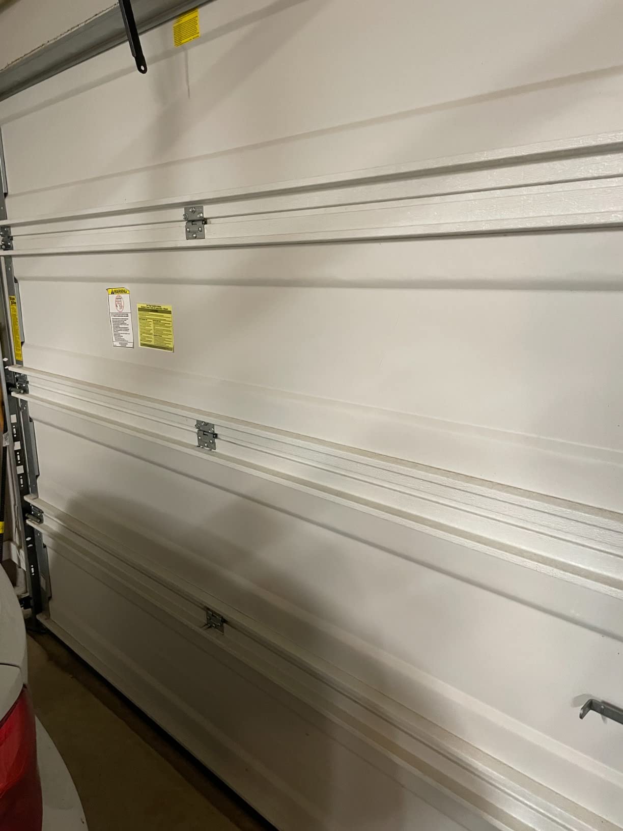 US Energy Products NASA Tech White Reflective Foam Core Garage Door Insulation Kit (9L x 7H) or (9L x 8H) Single Garage Doors R8 (Upgraded Tape) customer photo 1