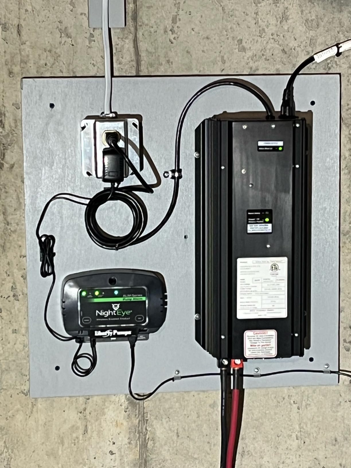 822PS - Sump Pump Backup System customer photo 1
