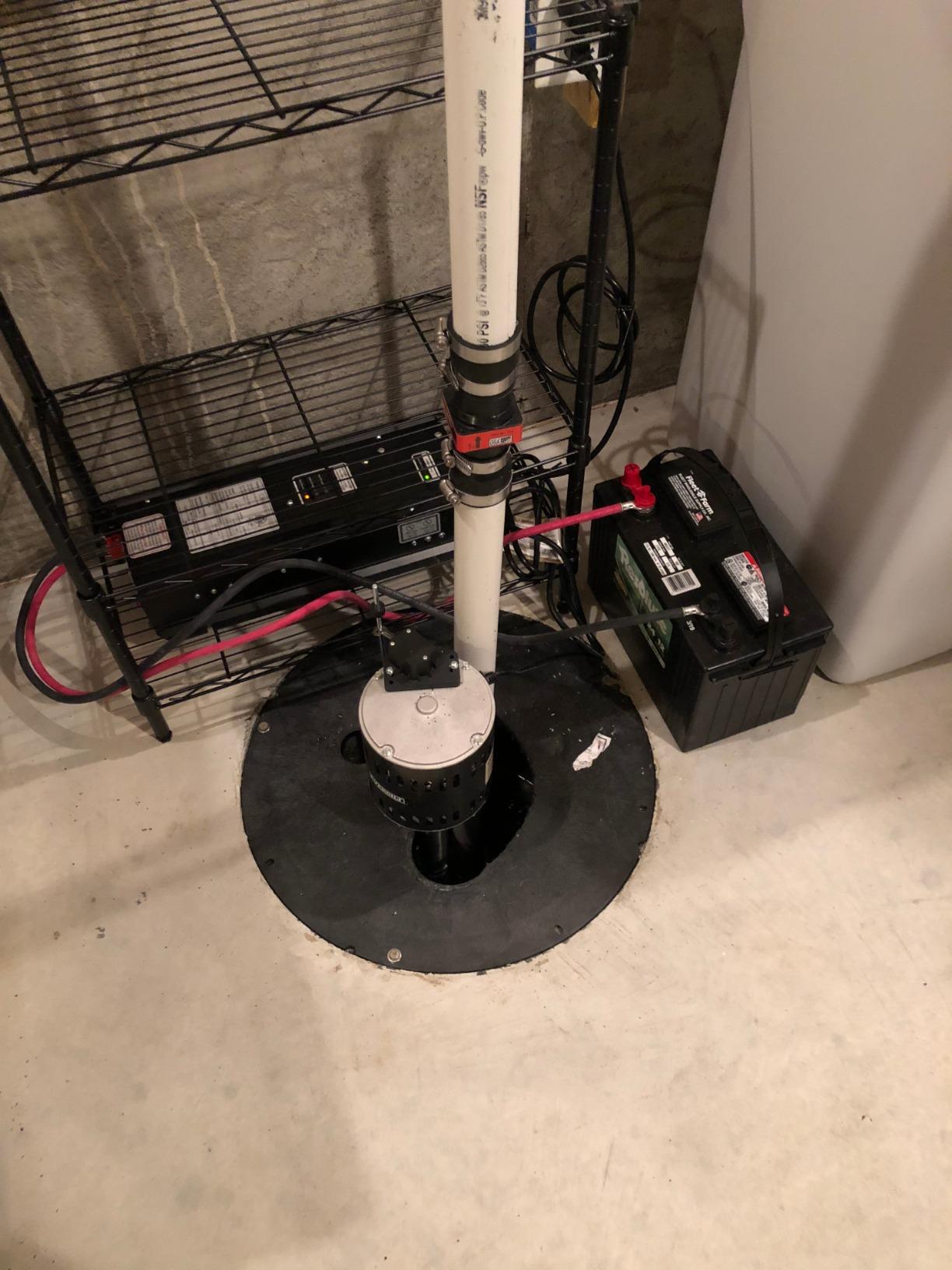 822PS - Sump Pump Backup System customer photo 2
