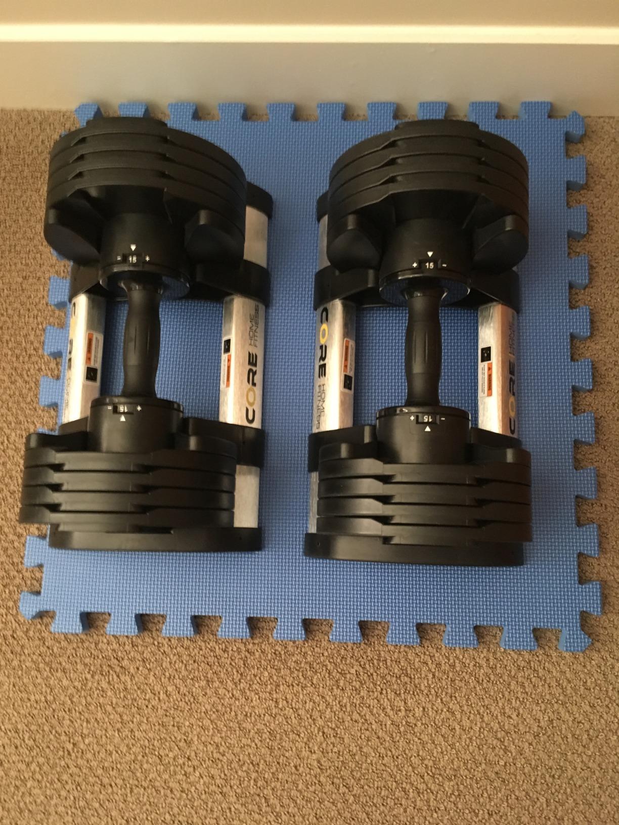 Core Fitness Dumbbells customer photo 1