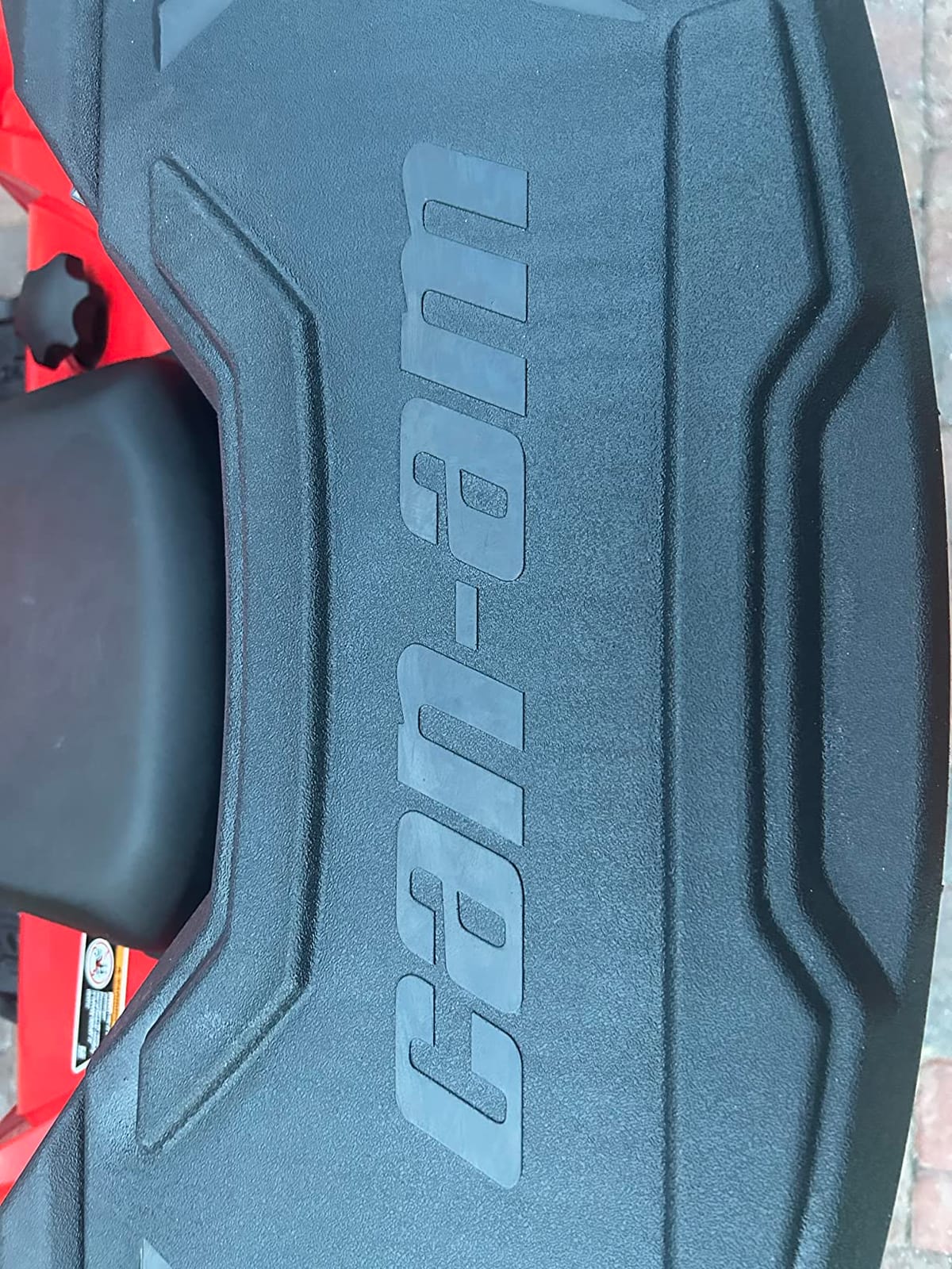 Can-Am New OEM ATV Black Cargo Storage Box, Outlander & Maverick, 715003879 customer photo 1