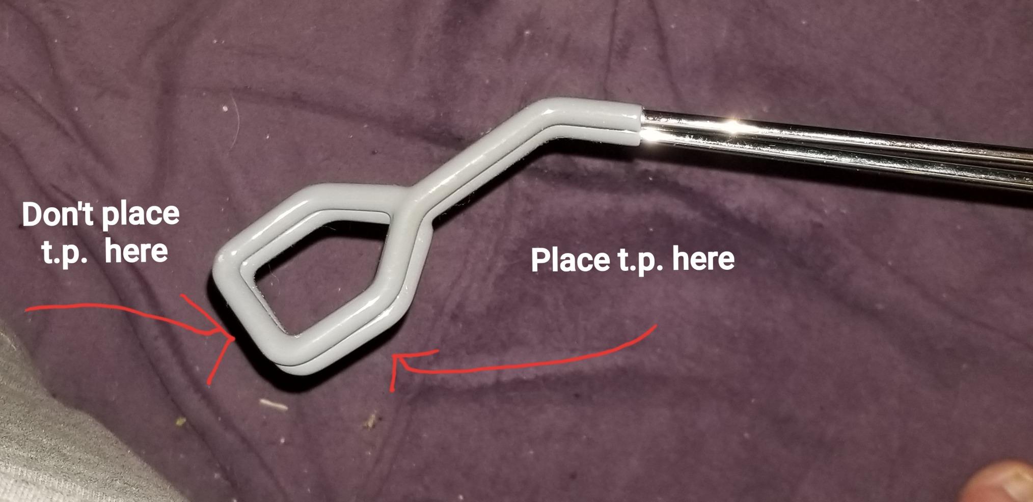 Sammons Preston Toilet Aid, Wiping, Butt Wiper Tool, Bottom, Bathroom, 15
